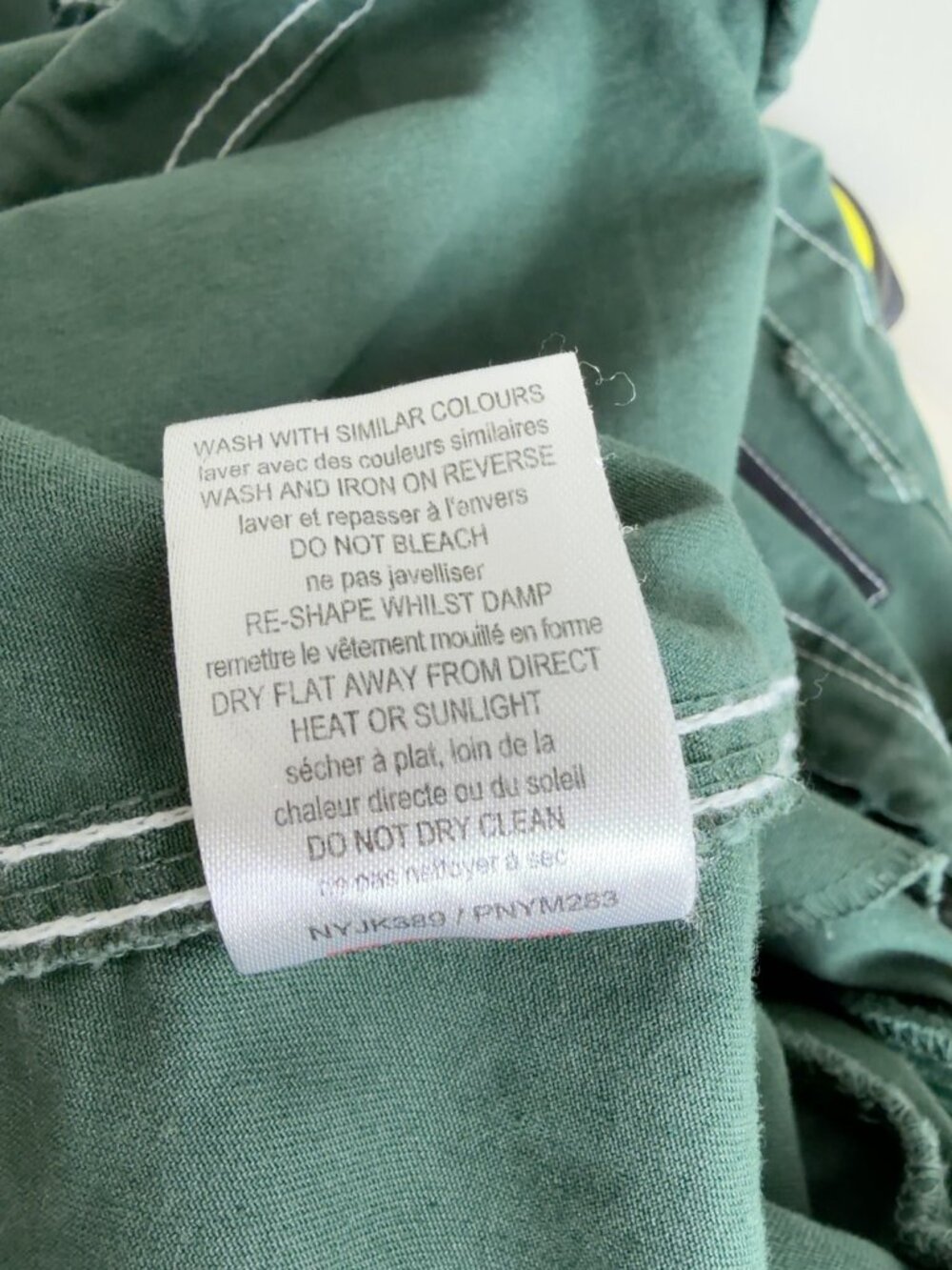 Native Youth Green Contrast Stitch Coach Jacket — Size L - Picture 6 of 10